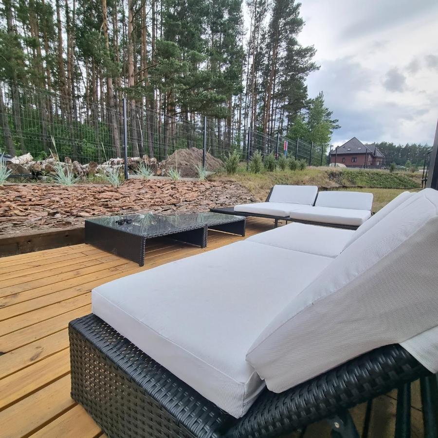 Bosko Domki Z Sauna I Balia W Sulminie Obok Gdanska Eksteriør billede