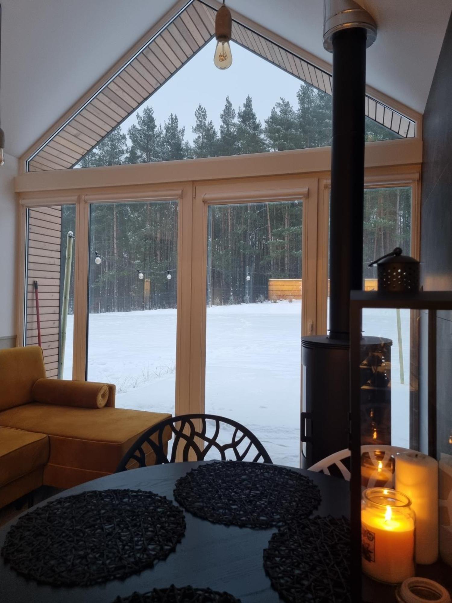 Bosko Domki Z Sauna I Balia W Sulminie Obok Gdanska Eksteriør billede
